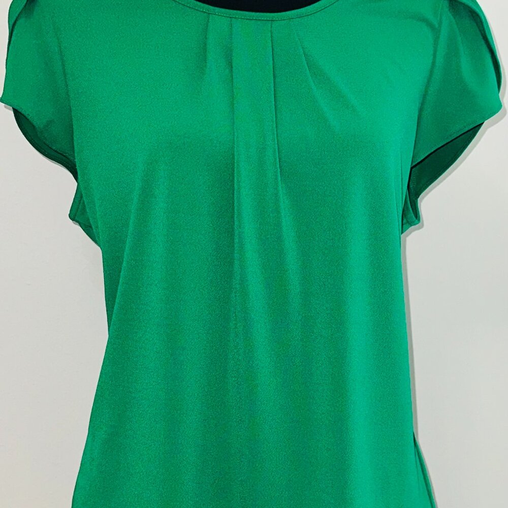 Adrianna Papell Tulip Sleeve Knit Top